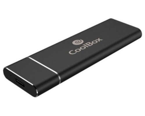 CAJA SSD COOLBOX M.2 SATA MINICHASE S31 USB3.1 NEGRA (Espera 4 dias)