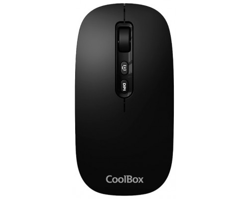 RATON COOLBOX INALAMBRICO W02 IA BLACK RECARGABLE
