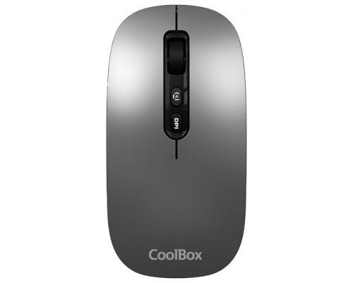 RATON COOLBOX INALAMBRICO W02 IA GRIS RECARGABLE