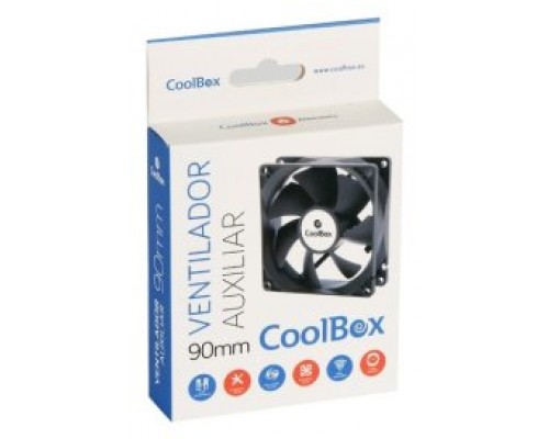 VENTILADOR CAJA ADICIONAL  9X9 COOLBOX COO-VAU090-3