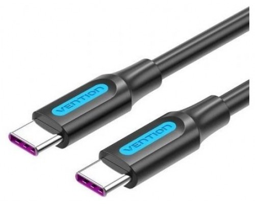 CABLE USB-C A USB-C 0.50 M NEGRO VENTION (Espera 4 dias)