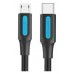 CABLE USB-C 2.0 A MICRO USB M-M 1.5 M NEGRO VENTION (Espera 4 dias)