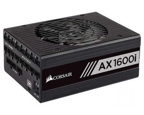 Corsair AX1600i unidad de fuente de alimentación 1600 W ATX Negro (Espera 4 dias)