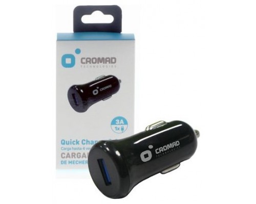 Cargador de Mechero Quick Charge 3.0 CROMAD (Espera 2 dias)