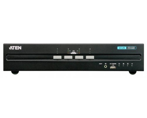 ATEN Switch KVM seguro DVI dual display USB de 4 puertos (compatible con PSS PP v3.0) (Espera 4 dias)