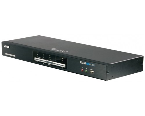 Aten CS1644A interruptor KVM Montaje en rack Negro (Espera 4 dias)