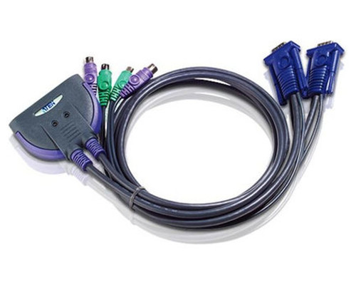 Aten CS62S interruptor KVM Negro (Espera 4 dias)-10511 Aten CS62S interruptor KVM Negro (Espera 4 dias)
