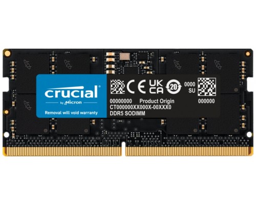 Crucial CT16G56C46S5 16GB soDIMM CL40 5600MHz DDR5