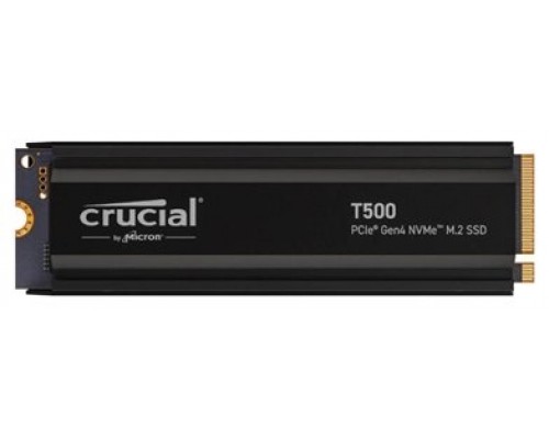 Crucial T500 SSD 2TB PCIe NVMe 4.0 x4 con HS