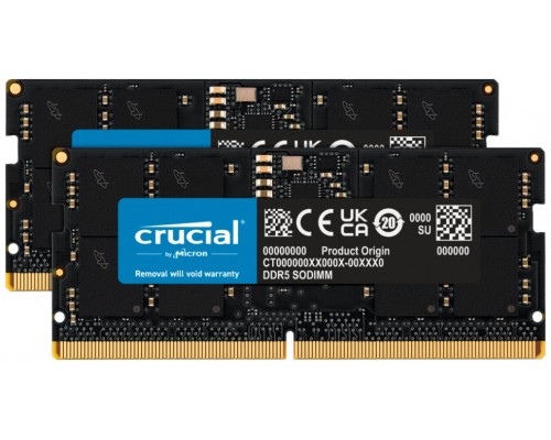 DDR5 SODIMM CRUCIAL 2 X 16GB 4800