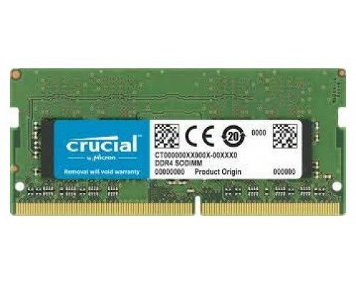 MEMORIA SODIMM DDR4 32GB PC4-25600 3200MHZ CRUCIAL