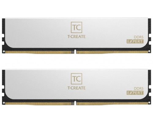 DDR5 TEAMGROUP T-CREATE EXPERT 24GBx2 7200 BLANCO  CL34-42-42-84 1.4V