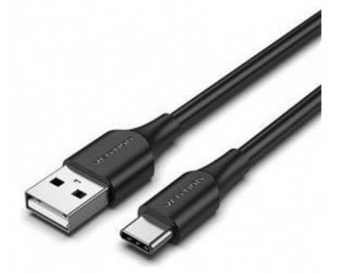 CABLE USB 2.0 TIPO USB-C A USB-A 1 M NEGRO VENTION (Espera 4 dias)