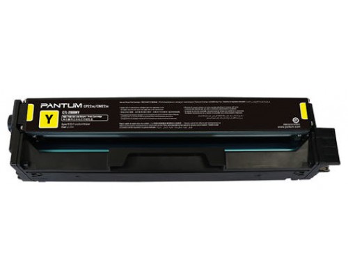 Pantum - Toner Amarillo Yield 1.500 pages - Para uso