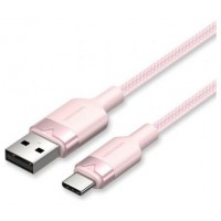 CABLE USB-C A USB-A TRENZADO 1 M ROSA VENTION (Espera 4 dias)-2181 CABLE USB-C A USB-A TRENZADO 1 M ROSA VENTION (Espera 4 dias)