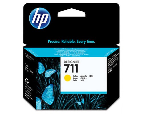 HP DesignJet T120/T520 Cartucho Amarillo Nº711