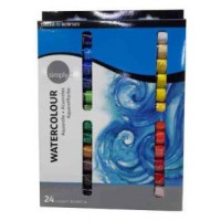 SET ACUARELAS 24X 12ML SIMPLY DALER ROWNEY D134500124 (Espera 4 dias)