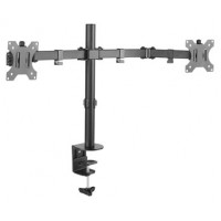 SOPORTE MESA 2 MONITORES 13""-32"" NEGRO TOOQ (Espera 4 dias)