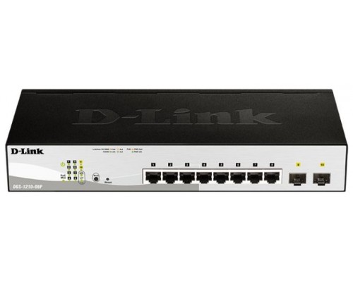 SWITCH D-LINK  8P DGS-1210-08P/E 8P 10/100/1000 PoE