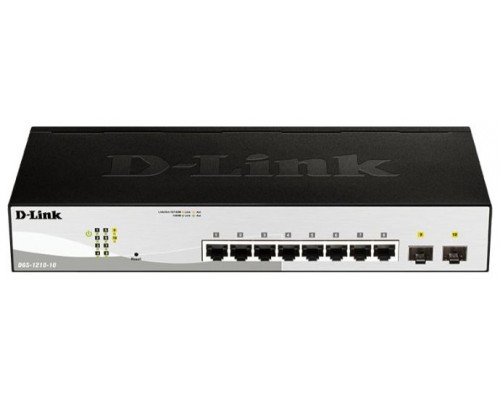 SWITCH GIGABIT 10 PUERTOS DGS-1210-10 D-LINK (Espera 4 dias)