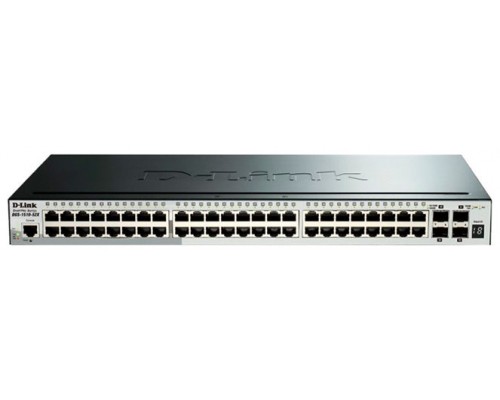 SWITCH SEMIGESTIONABLE D-LINK DGS-1510-52X/E 48P GIGA + 4P 10G SFP+ (Espera 4 dias)