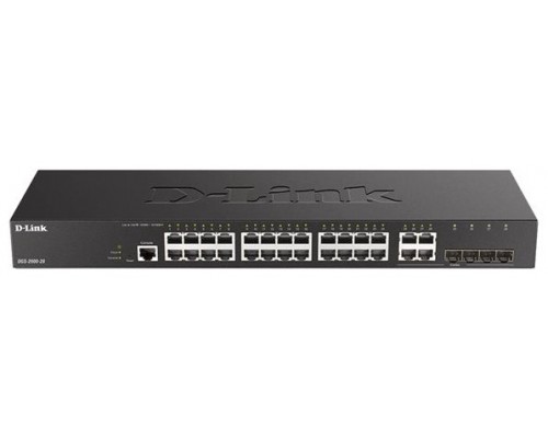 D-LINK SWITCH 24 PUERTOS 10/100/1Gbit w/4 Combo 1000BaseT/SFP (Espera 4 dias)