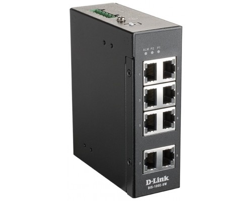 SWITCH INDUSTRIAL D-LINK DIS-100E-8W SIN GESTION 8P