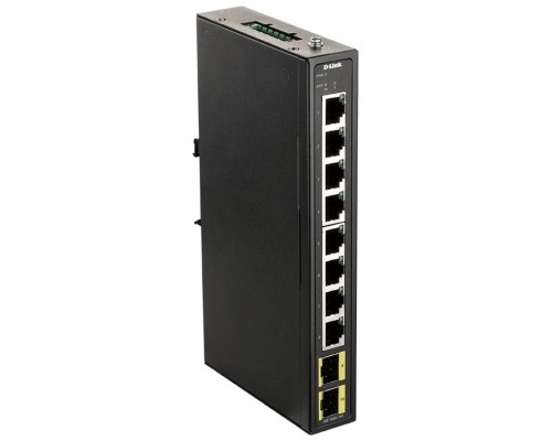 D-Link DIS-100G-10S Industrial Switch 8xGb 2xSFP