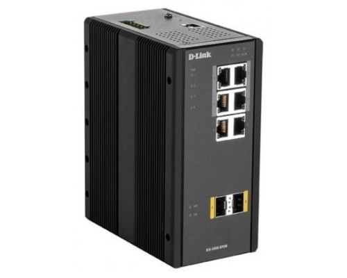SWITCH INDUSTRIAL D-LINK DIS-300G-8PSW 4P POE + 2P