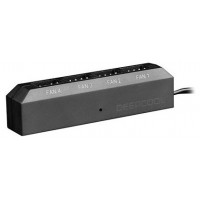 HUB VENTILADORES DEEPCOOL FH-04 HUB 4 PUERTOS NEGRO