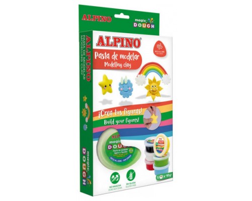 Alpino DP000209 compuesto para cerámica y modelaje Arcilla de modelar 240 g Multicolor 1 pieza(s) (Espera 4 dias)