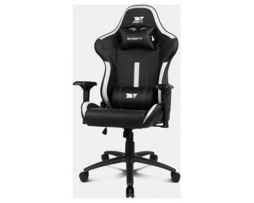 DRIFT DR350 Butaca para jugar Asiento acolchado Negro, Blanco (Espera 4 dias)