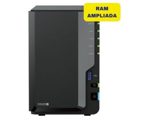 NAS SYNOLOGY DS225 PLUS 6G