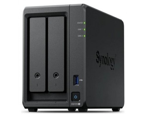 Synology DS725+ NAS 2Bay DiskStation 1x2.5Gb 1xGb