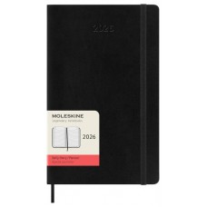 AGENDA 2026 TAPA BLANDA 12 MESES DIARIA L (13 X 21 CM) NEGRA MOLESKINE DSB12DC3Y26 (Espera 4 dias)