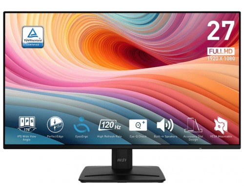 MSI MP271A E2 Monitor 27" IPS 120hz VGA HDMI DP MM-1217 MSI MP271A E2 Monitor 27" IPS 120hz VGA HDMI DP MM