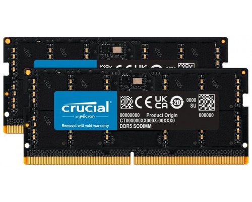 DDR5 SODIMM CRUCIAL 2 X 32 GB 5600