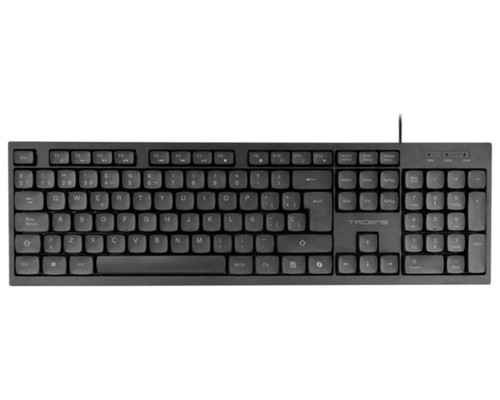 TECLADO TACENS USB AK02PT SILENCIOSO PERFIL BAJO-1601 TECLADO TACENS USB AK02PT SILENCIOSO PERFIL BAJO