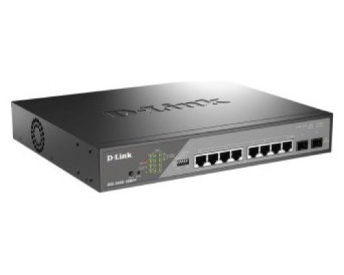 SWITCH GESTIONABLE D-LINK DSS-200G-10MPP/E POE+ POE++