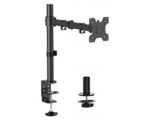 AISENS - SOPORTE DE MESA ECO GIRATORIO E INCLINABLE PARA MONITOR/TV 10KG (3 PIVOTES, 1 BRAZO) DE 17-32, NEGRO