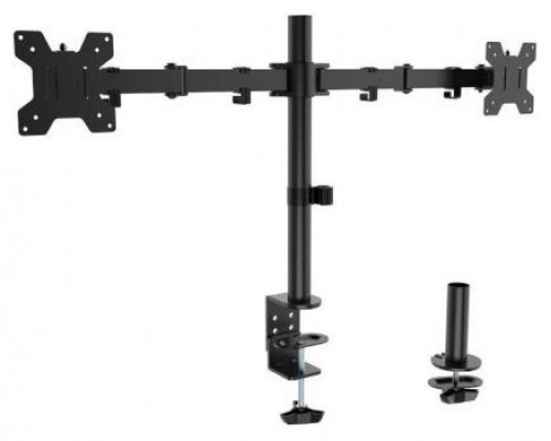 SOPORTE MONITOR MESA GIRA INCLI 10KG 2 BRAZOS 17-32