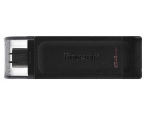 HD PORTATIL USB3.2 TIPO C  64GB KINGSTON DATATRAVELER