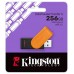 Kingston Technology DataTraveler 256GB Portable USB 3.2 Gen 1 Exodia S (Black/Orange) (Espera 4 dias)
