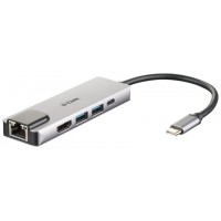 HUB D-LINK DUB-M520 2PTOS USB3.0/1PTO HDMI/1PTO (Espera 4 dias)