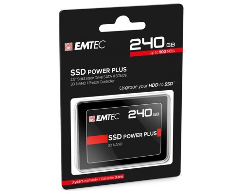 ºSSD 2.5" 240GB EMTEC POWER PLUS X150 SATA3 (Espera 4 dias)