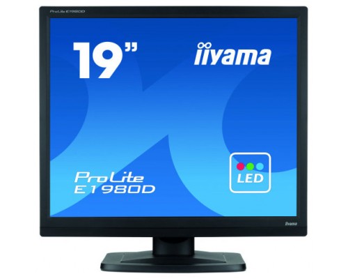 iiyama ProLite E1980D-B1 LED display 48,3 cm (19") 1280 x 1024 Pixeles XGA Negro (Espera 4 dias)