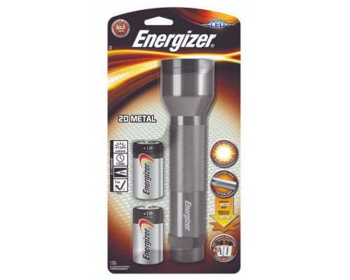 LINTERNA LED METAL 2D DISTANCIA 73 M. ENERGIZER E30069600 (Espera 4 dias)