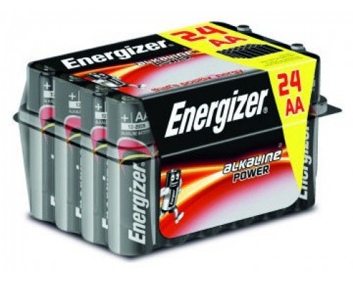 CAJA 18+6 PILAS ALKALINAS MAX TIPO LR6 (AA) ENERGIZER E303513106 (Espera 4 dias)