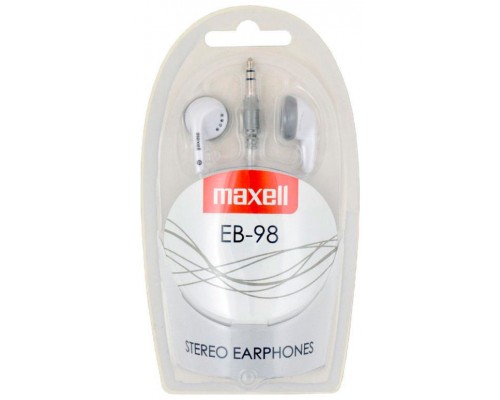 AURICULAR INTRAUDITIVO MAXELL EB-98 BLANCO JACK 3.5mm