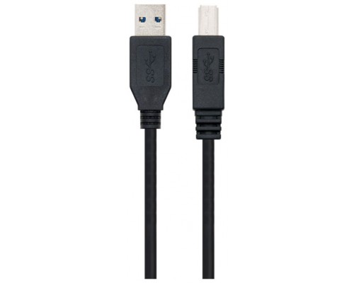 Ewent EW-100203-030-N-P cable USB 3 m USB 3.2 Gen 1 (3.1 Gen 1) USB A Negro (Espera 4 dias)